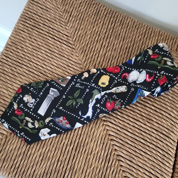 Vintage Nicole Miller Tour of Italy Tie - Picture 4 of 4